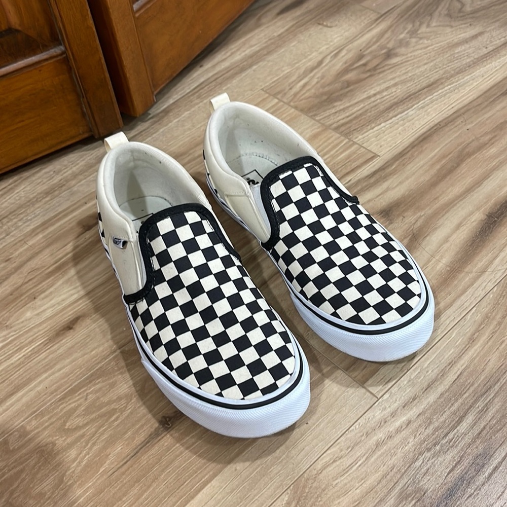 Checked Slip-on Vans